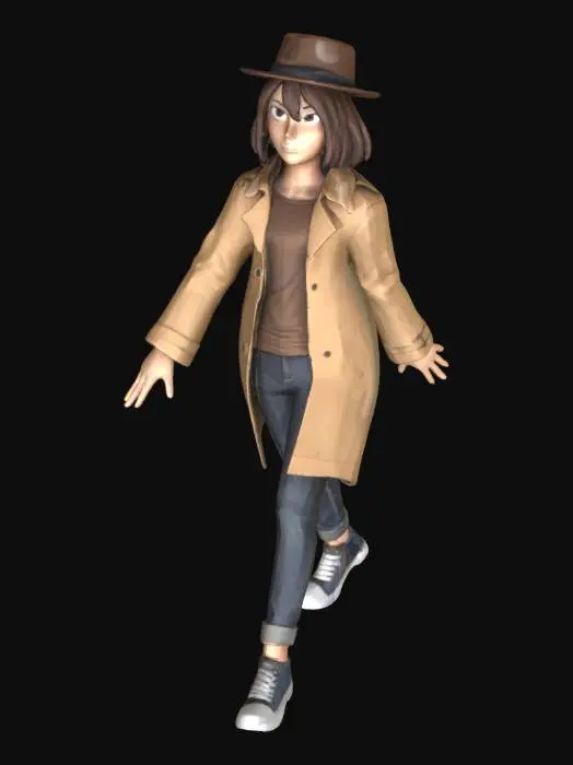 3D model for Young Detective
