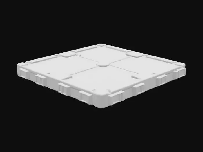 3D model for Red Rustic Panel