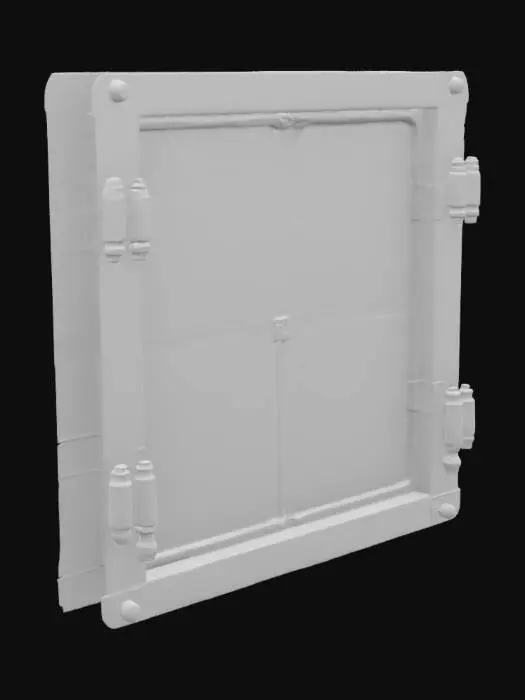 3D model for Metal Window