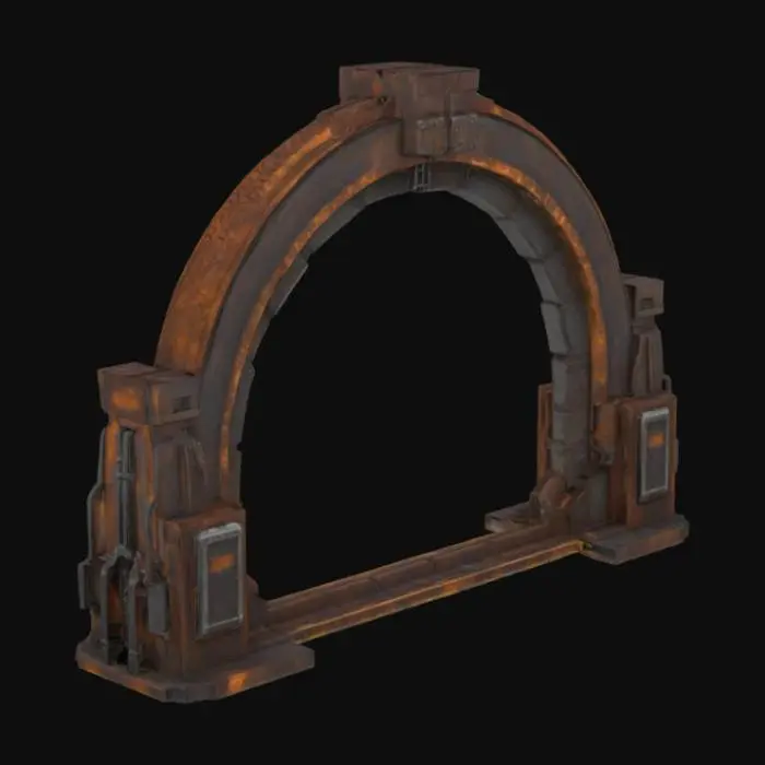3D model for Rusty Portal Arch