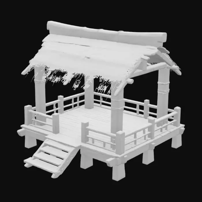 3D model for Tropical Pavilion