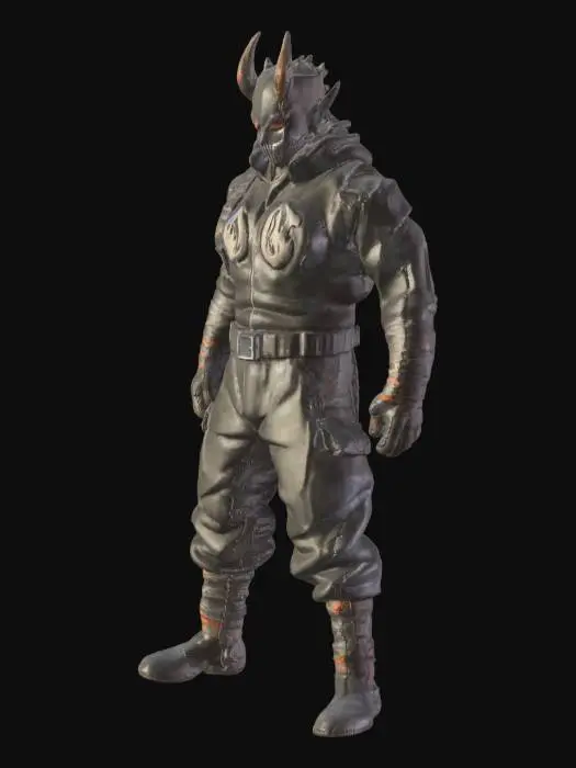 3D model for Inferno Warrior
