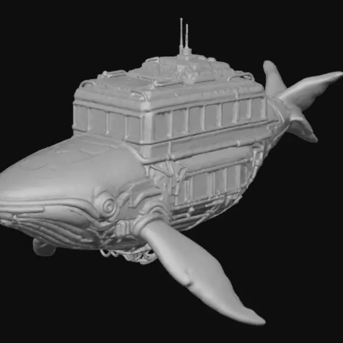 3D model for Cyber Whale Transit