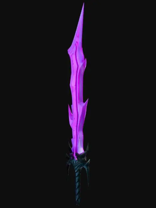 3D model for Amethyst Riftblade