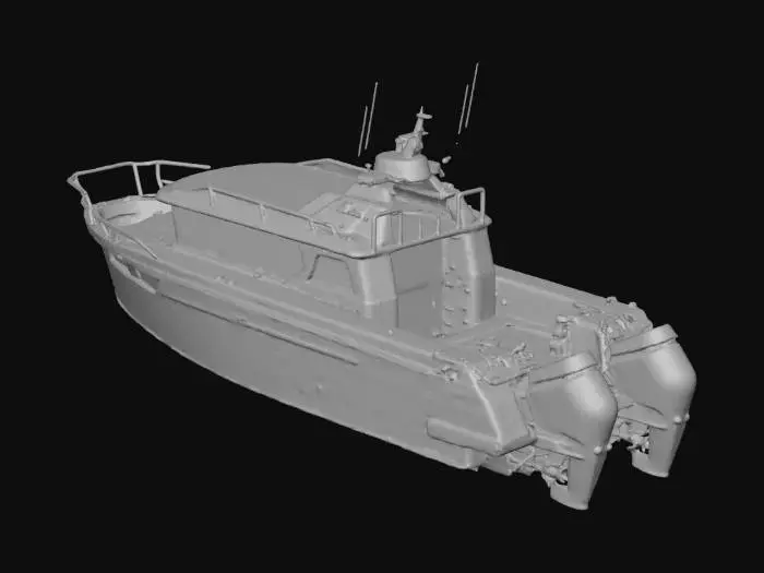 3D model for Speeding Vessel