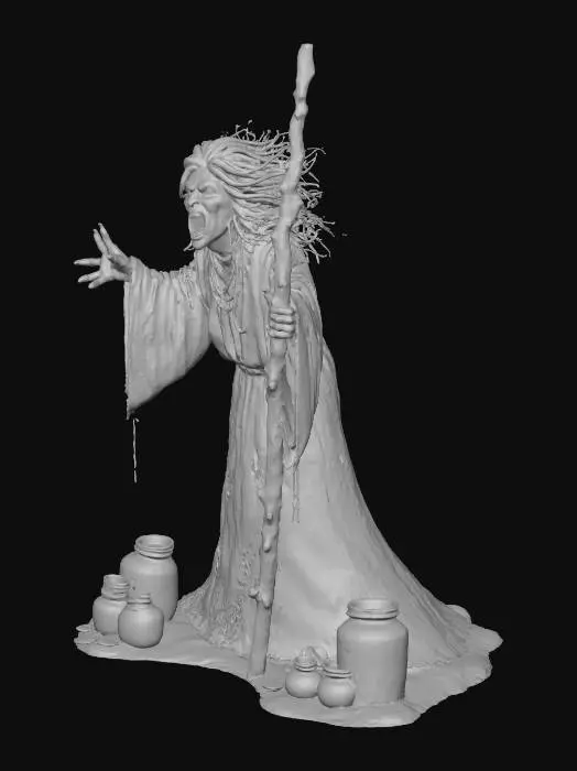 3D model for Forest Enchantress