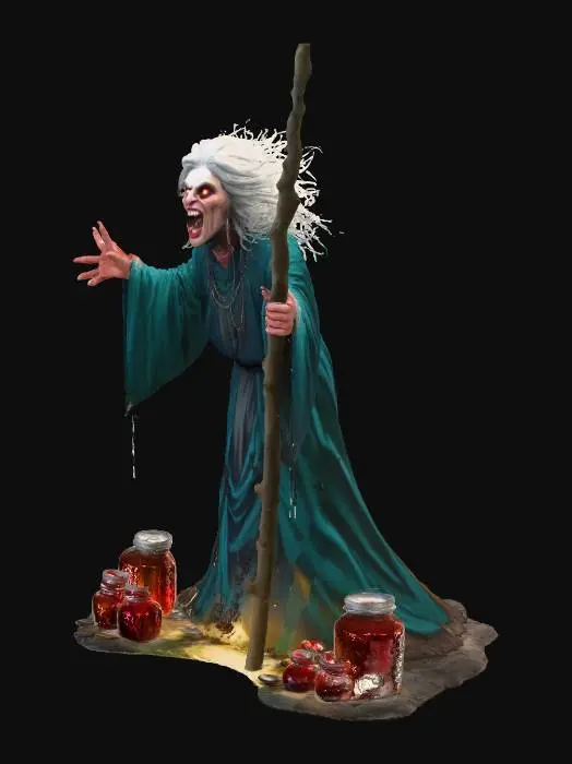 3D model for Forest Enchantress