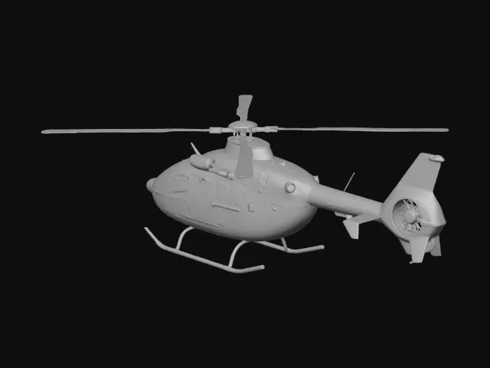 3D model for Helicopter Model