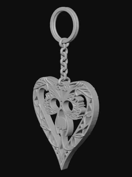 3D model for Set of 10 creative 3D printable keychains. 
Themes: heart, star, lightning bolt, dragon, skull, geometric abstract, initials, animal shapes. 
Style: small accessories, easy prints, great for gifts. 
Output: STL files, watertight, optimized for quick printing.