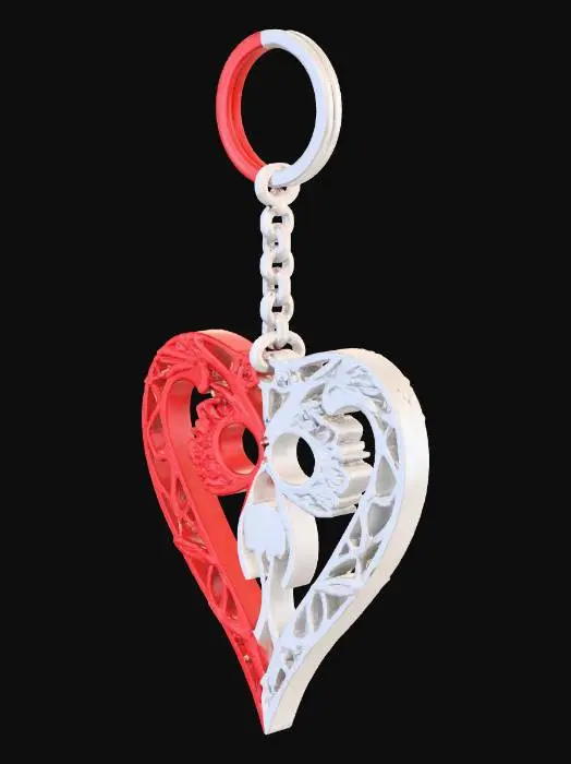 3D model for Set of 10 creative 3D printable keychains. 
Themes: heart, star, lightning bolt, dragon, skull, geometric abstract, initials, animal shapes. 
Style: small accessories, easy prints, great for gifts. 
Output: STL files, watertight, optimized for quick printing.