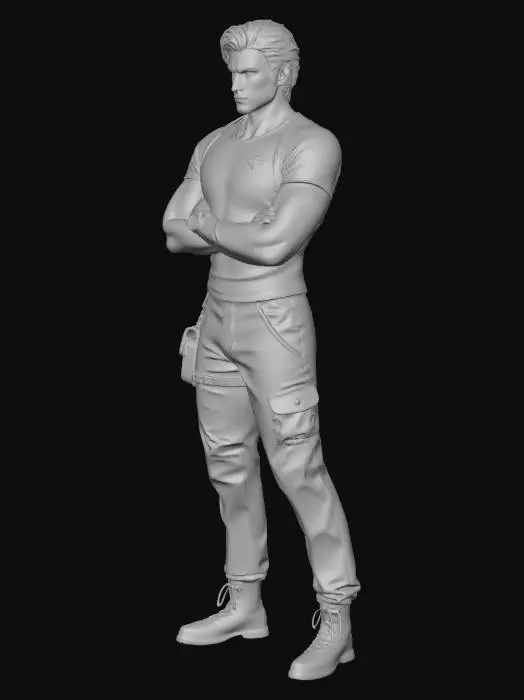 3D model for Guardian of the Night