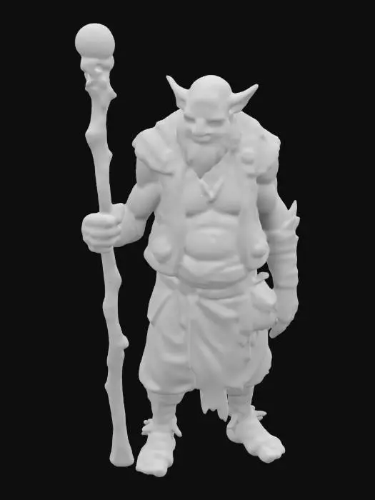 3D model for nejpodřízenější peon, poskok v hierarchii orků , #ChronoForgeWeapon#,  