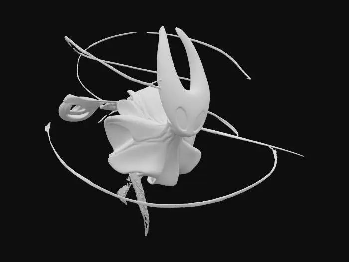 3D model for Silksong Hornet