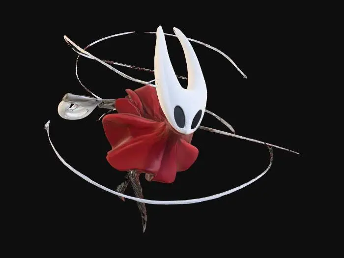 3D model for Silksong Hornet