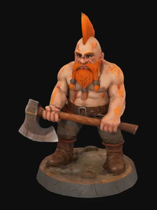 3D model for Dwarf slayer