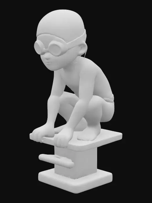 3D model for Swimmer Ready