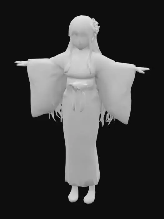 3D model for Hydrangea Serenity