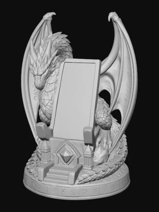 3D model for Runic Dragon Monument