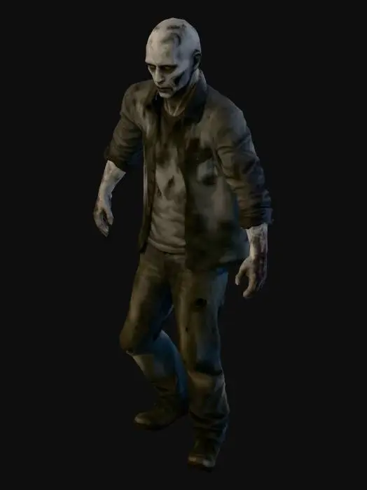 3D model for Zombie Stance