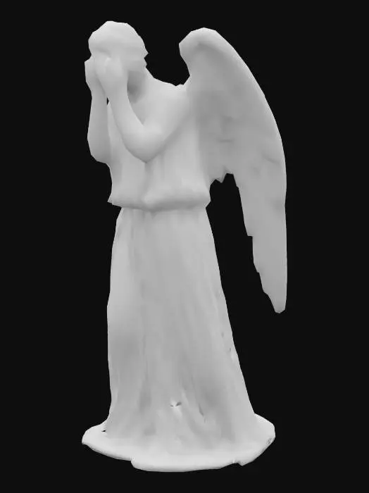 3D model for Weeping Angel Statue