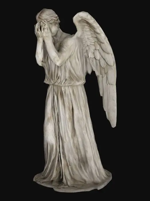 3D model for Weeping Angel Statue