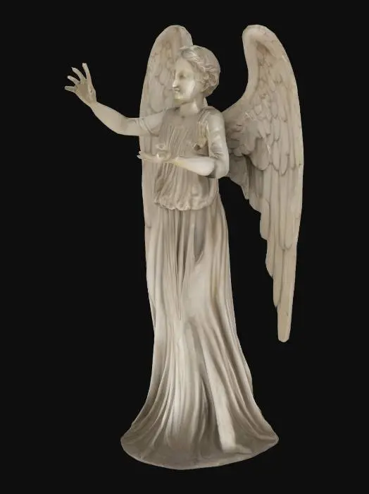 3D model for Weeping Angel Statue 2