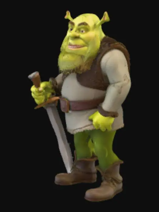 3D model for Создай Shrek