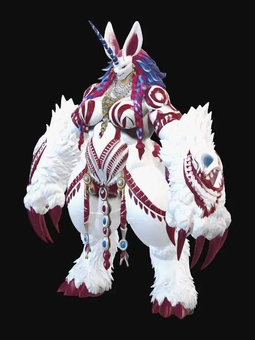 3D model for Kaiju Snow Queen