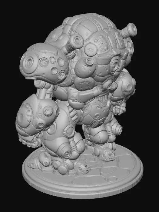 3D model for Galactic Guardian