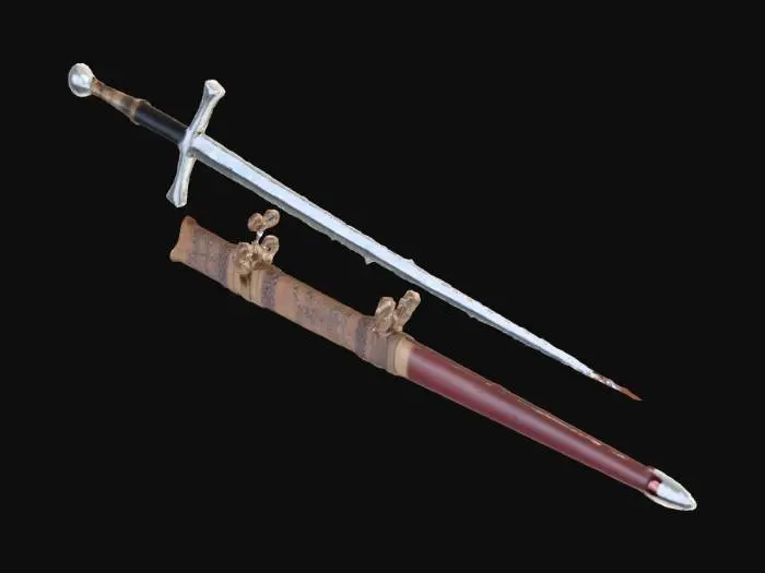 3D model for Medieval Sword Scabbard