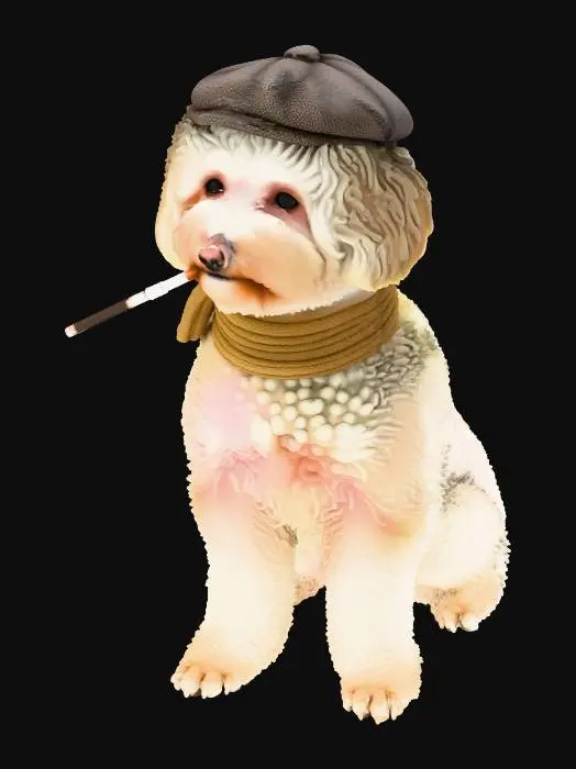 3D model for Dapper Pup