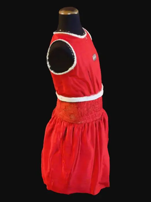 3D model for Red Summer Dress