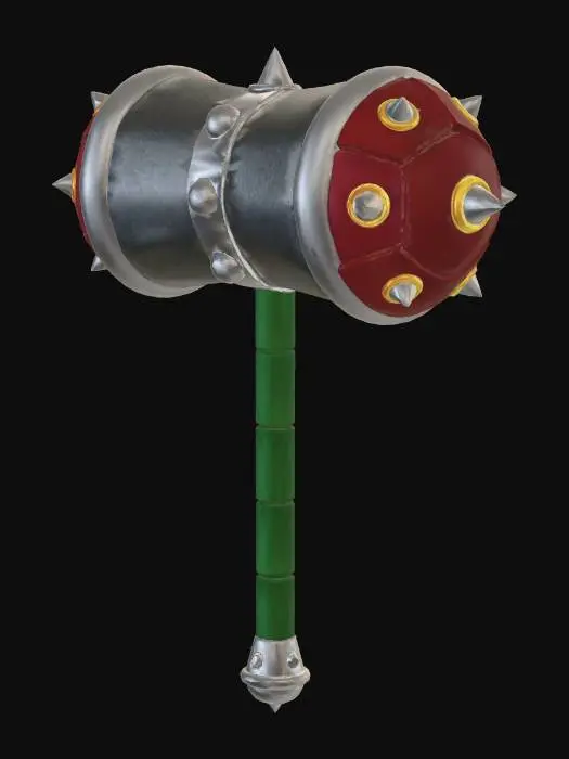 3D model for Bowser Hammer