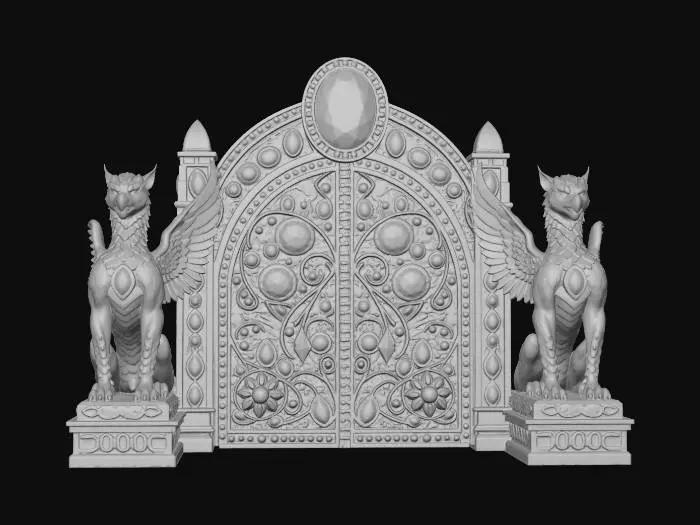 3D model for The Jewel Gate of the Enchanted Forest