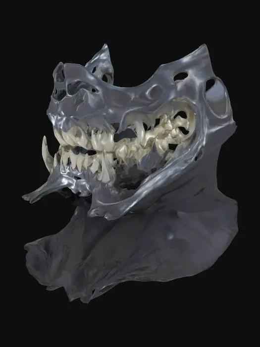 3D model for Void Maelstrom face mask