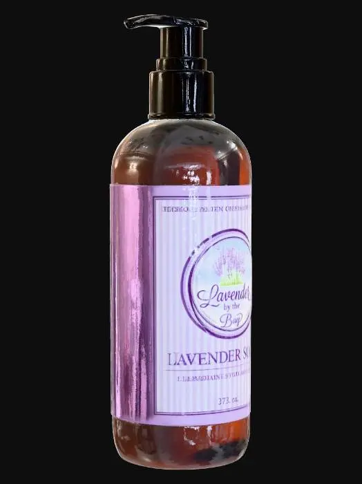 3D model for Lavender Soap Bottle