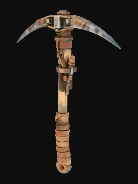 3D model for Rusty Pickaxe