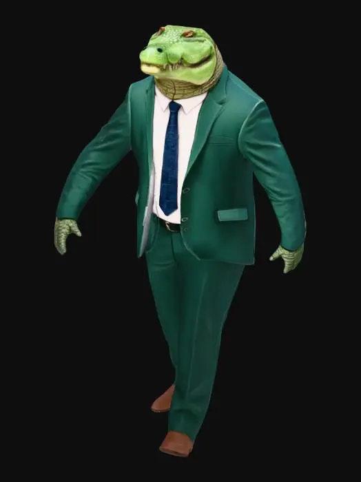 3D model for Crocodile Executive