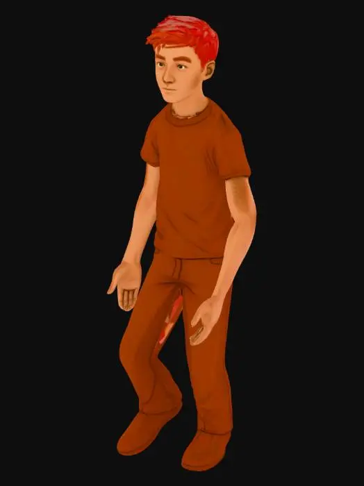 3D model for Lil Ray Meatless Album Cover