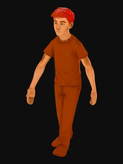 3D model for Lil Ray Meatless Album Cover