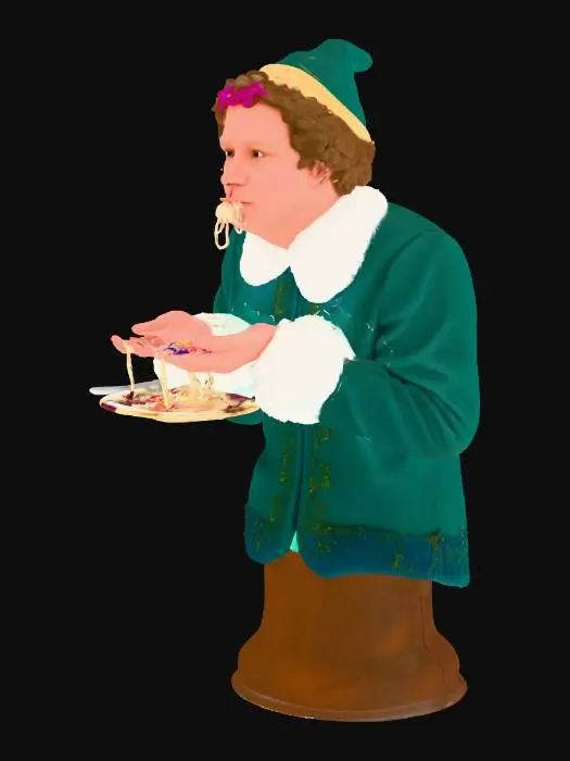 3D model for Elf’s Spaghetti Feast
