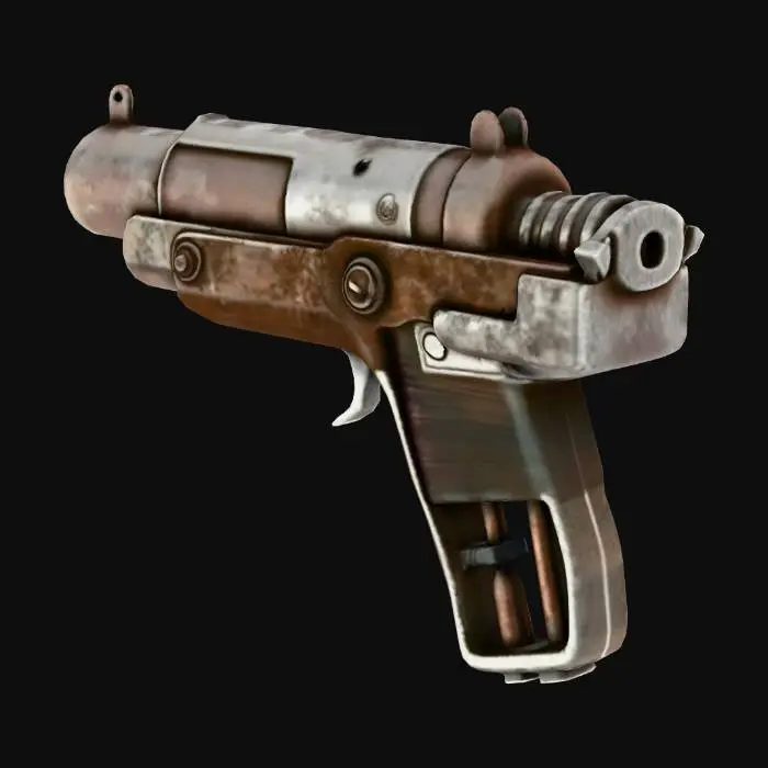 3D model for Blaster Pistol