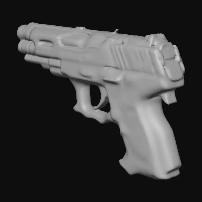 3D model for Dual-Barrel Blaster