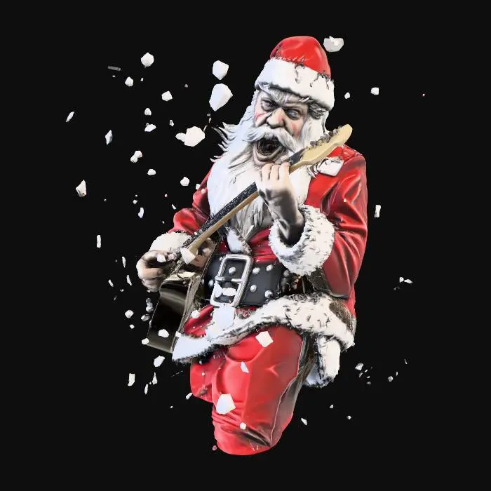 3D model for Rockin' Santa, #Christmas2025#
