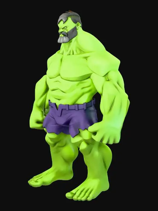 3D model for Emerald Juggernaut