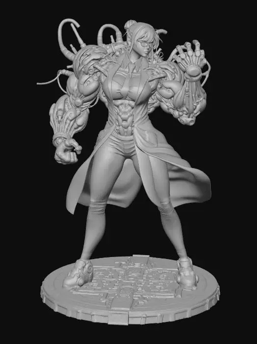 3D model for Cybernetic Strength