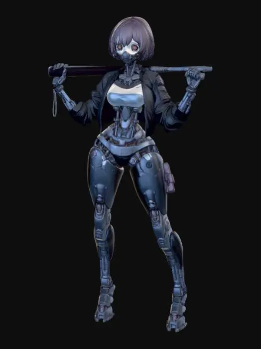 3D model for Delinquent Android