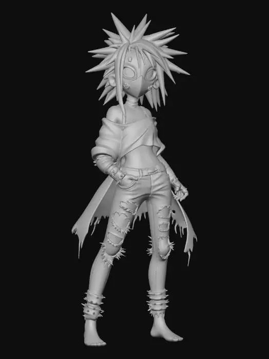 3D model for Crimson Wasteland Wraith