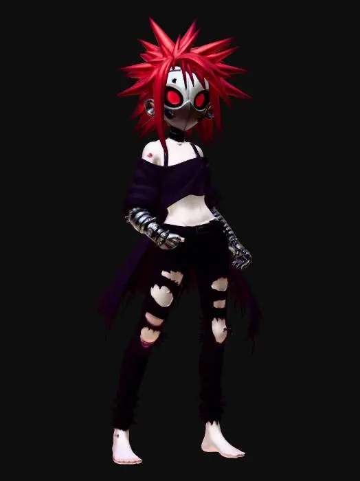 3D model for Crimson Wasteland Wraith