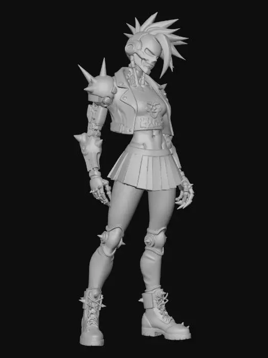 3D model for Deadlock Riot